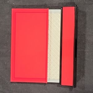 SpecCast Red Blank Diorama Billboard and Bank